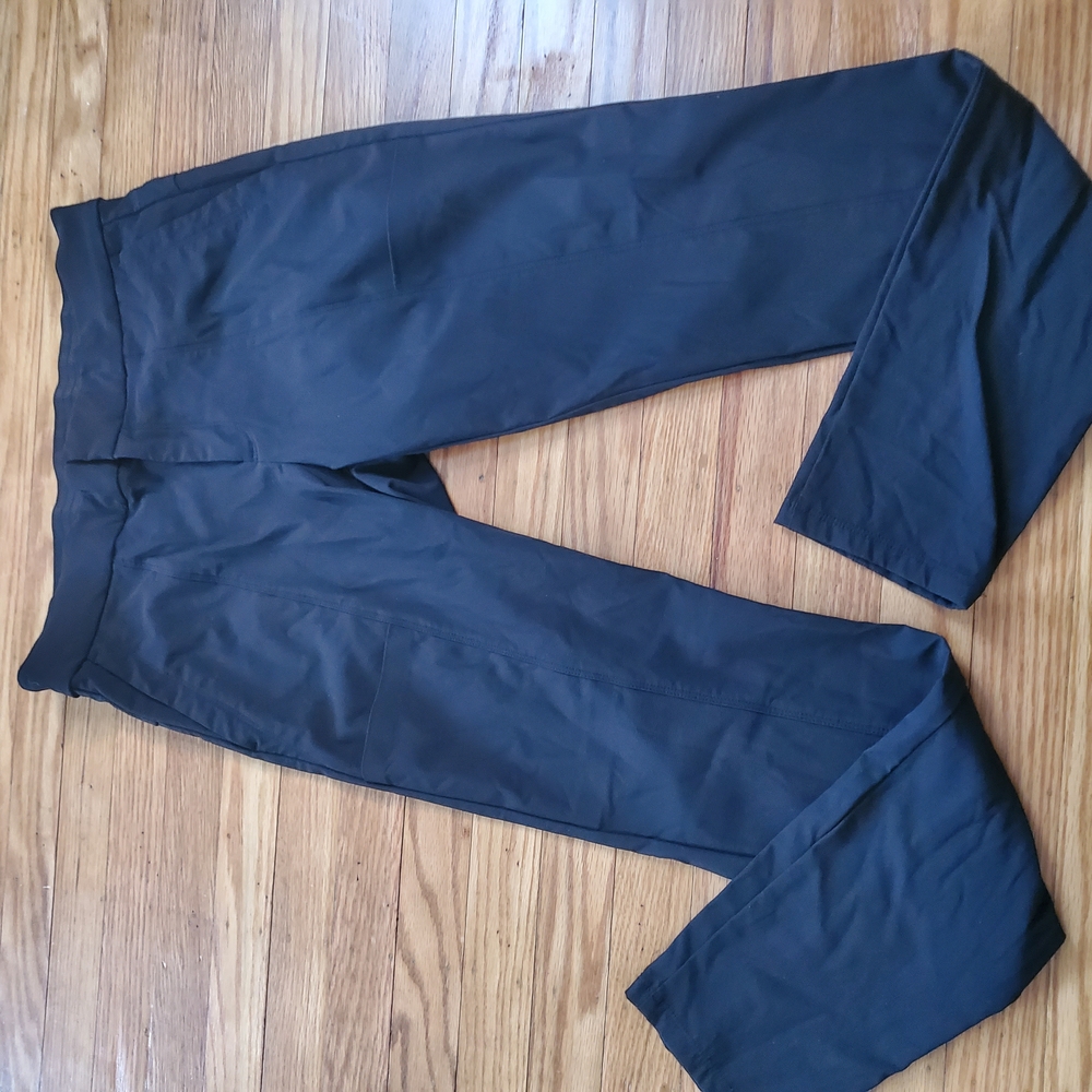 Athleta 6 Pockets Elastic On Waist Skinny Pants - Black Sz 6 - Picture 11 of 16